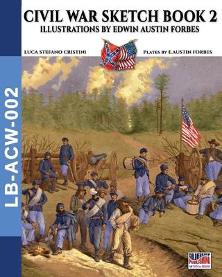 Book cover for Civil War sketch book - Vol. 2