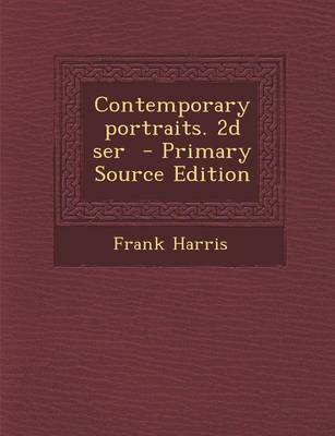 Book cover for Contemporary Portraits. 2D Ser