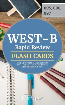 Book cover for WEST-B Rapid Review Flash Cards