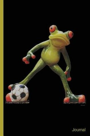 Cover of Frog Playing Soccer Journal