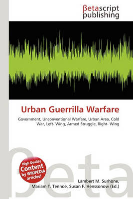 Cover of Urban Guerrilla Warfare