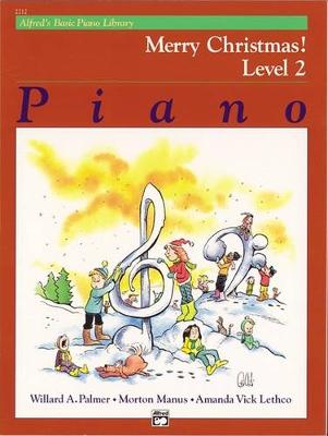 Book cover for Alfred's Basic Piano Library Merry Christmas 2