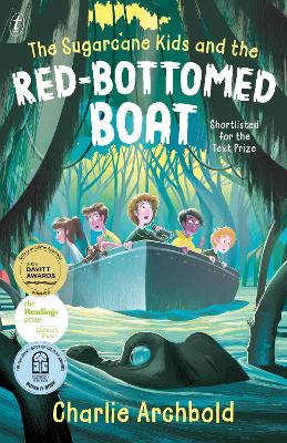Book cover for The Sugarcane Kids and the Red-bottomed Boat