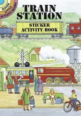 Book cover for Train Station Sticker Activity Book