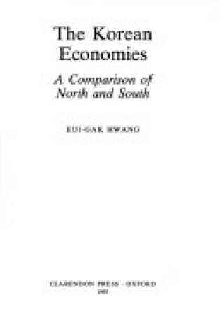 Cover of The Korean Economies