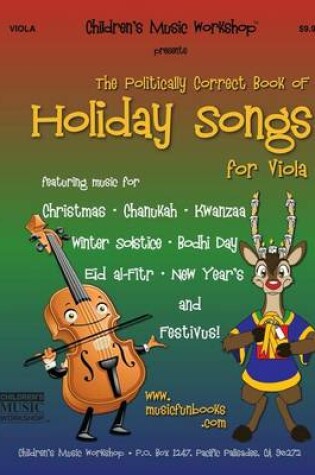 Cover of The Politically Correct Book Holiday Songs for Viola