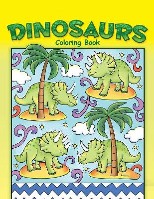 Book cover for Dinosaurs Coloring Book