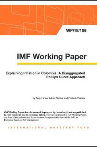 Cover of Explaining Inflation in Colombia