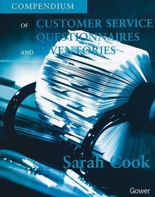 Book cover for Compendium of Customer Service Questionnaires and Inventories