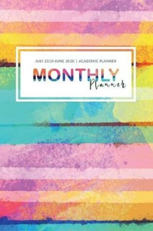 Cover of July 2019-June 2020 Monthly Planner