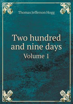 Book cover for Two hundred and nine days Volume 1