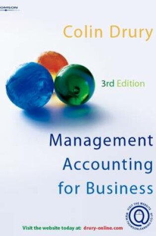 Cover of Management Accounting for Business