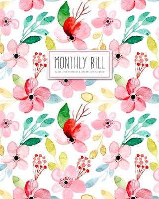Book cover for Monthly Bill Payment Planner