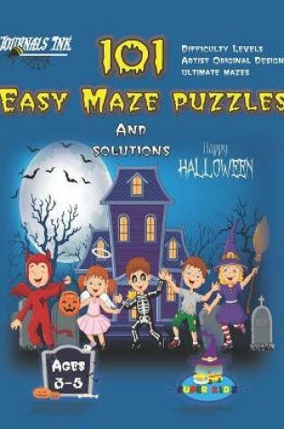 Cover of 101 Easy Maze Puzzles