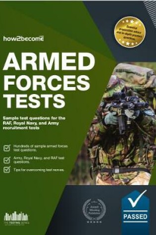 Cover of Pass the Armed Forces Tests (Practice Tests for the Army, RAF and Royal Navy)