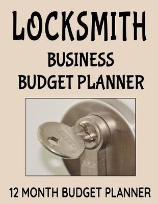 Book cover for Locksmith Business Budget Planner