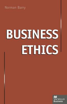 Book cover for Business Ethics