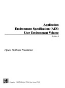 Book cover for Application Environment Specification (AES) User Environment Volume Revision B