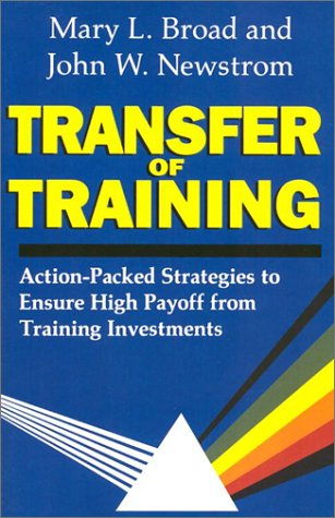 Book cover for Transfer of Training