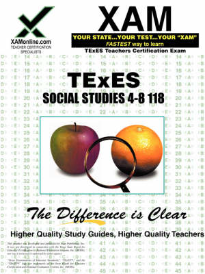 Cover of TExES Social studies 4-8 118