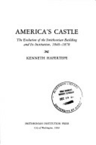 Cover of America's Castle