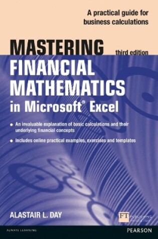 Cover of Mastering Financial Mathematics in Microsoft Excel 2013