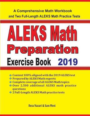 Book cover for ALEKS Math Preparation Exercise Book