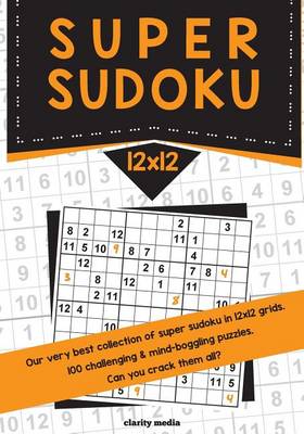 Book cover for 12x12 Super Sudoku