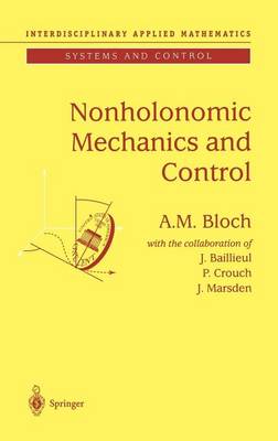 Book cover for Nonholonomic Mechanics and Control