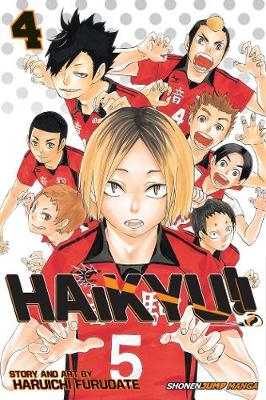 Cover of Haikyu!!, Vol. 4