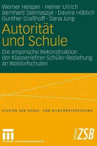 Cover of Autoritat Und Schule