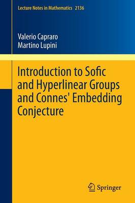 Book cover for Introduction to Sofic and Hyperlinear Groups and Connes' Embedding Conjecture