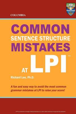 Book cover for Columbia Common Sentence Structure Mistakes at LPI