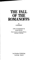 Book cover for Fall of the Romanoffs
