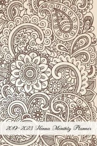 Cover of 2019-2023 Henna Monthly Planner