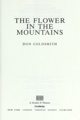 Cover of Flower in the Mount.