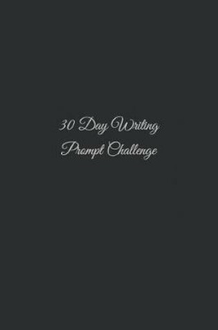 Cover of 30 Day Writing Prompt Challenge