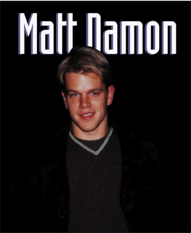 Book cover for Matt Damon