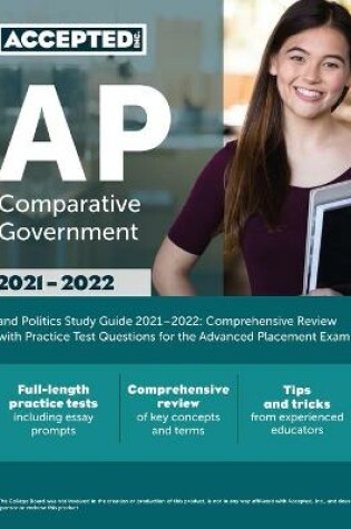 Cover of AP Comparative Government and Politics Study Guide 2021-2022