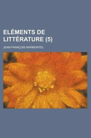 Cover of Elements de Litterature (5)