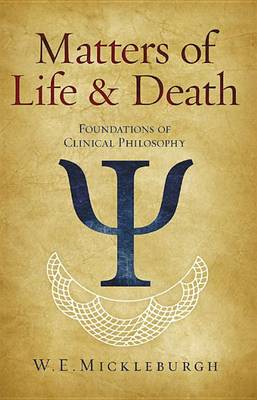 Cover of Matters of Life and Death