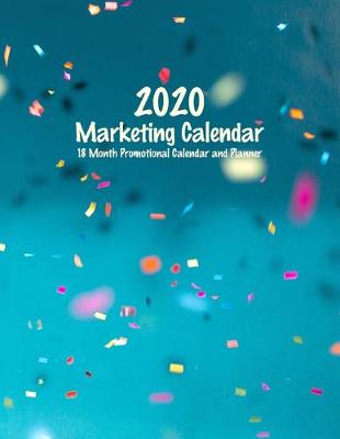 Book cover for Marketing Calendar and Planner for 2020