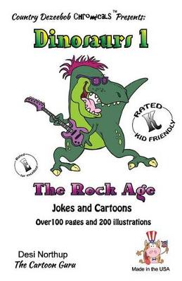 Book cover for Dinosaurs 1 -- The Rock Age -- Jokes and Cartoons