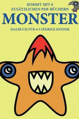 Cover of Malbuch für 4-5 jährige Kinder (Monster)