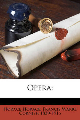 Cover of Opera; Volume 2
