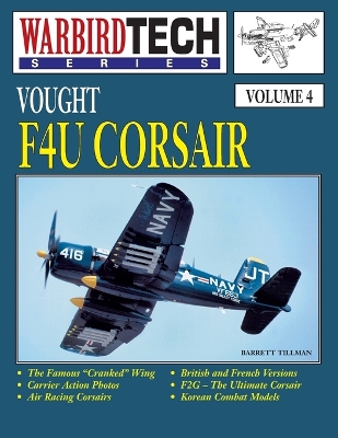 Book cover for Vought F4u Corsair- Warbirdtech Vol. 4