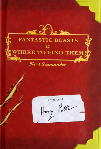 Book cover for Fantastic Beasts and Where to Find Them