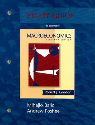 Book cover for Study Guide for Macroeconomics