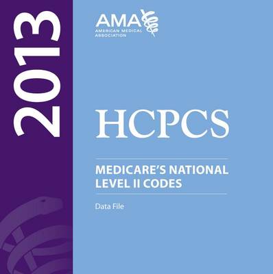 Book cover for HCPCS Medicare's National Level II Codes Data File