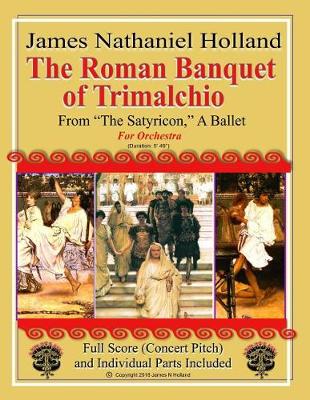 Book cover for The Roman Banquet of Trimalchio